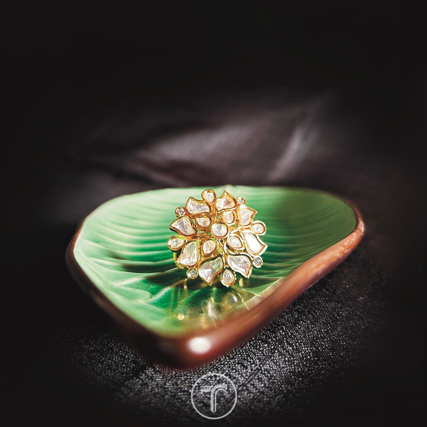 The Floret Kundan Ring