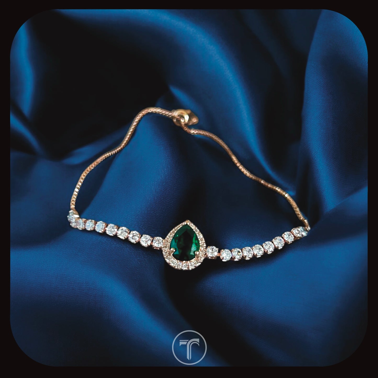 The Emerald Singleton Bracelet
