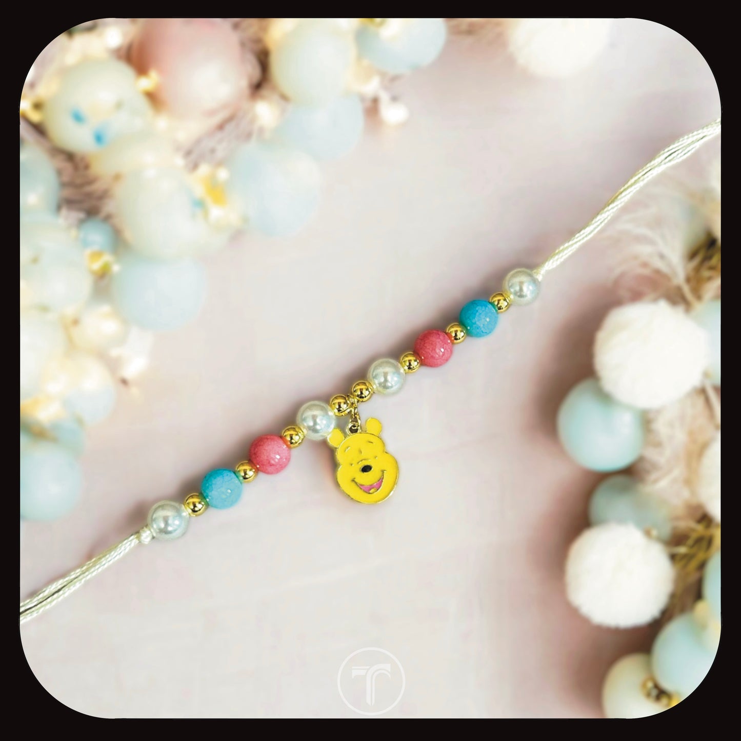 The Pooh Charm Rakhi For Him