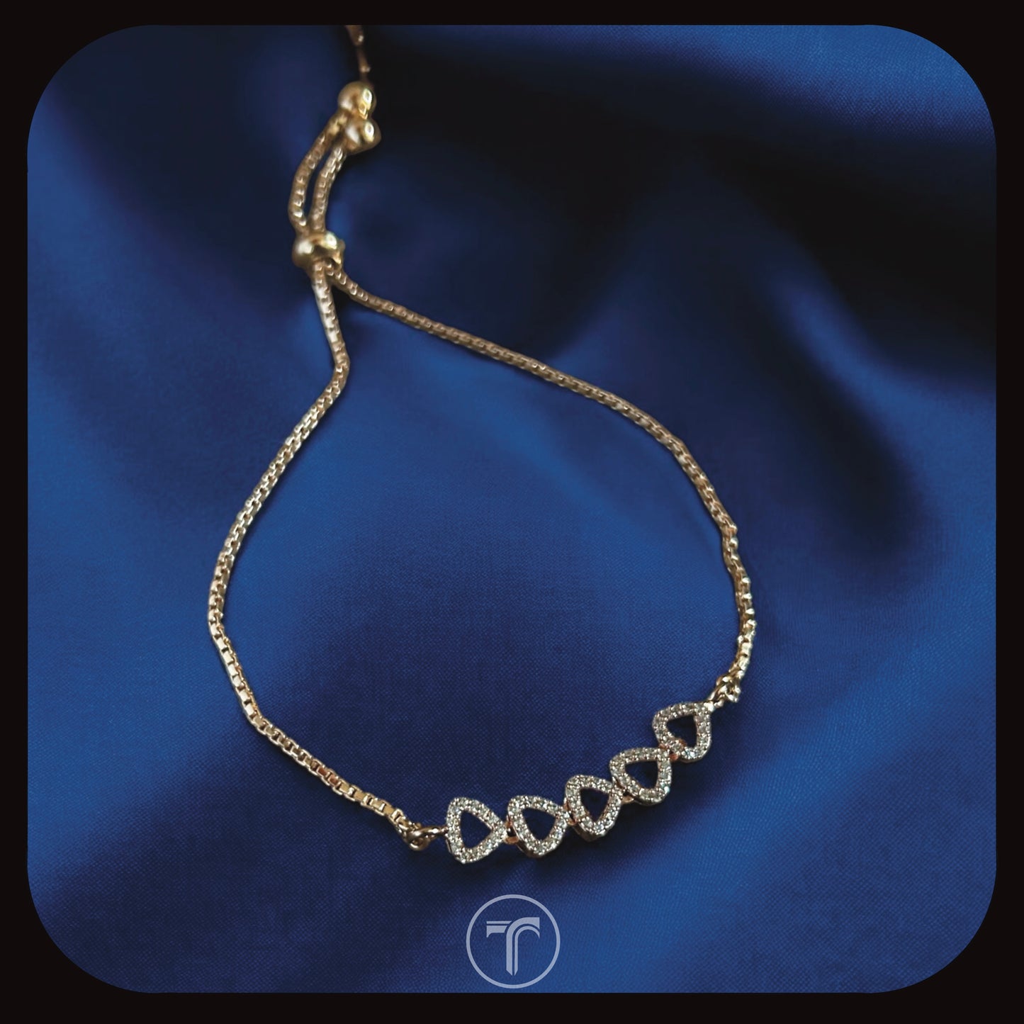 The Heart Slider Bracelet