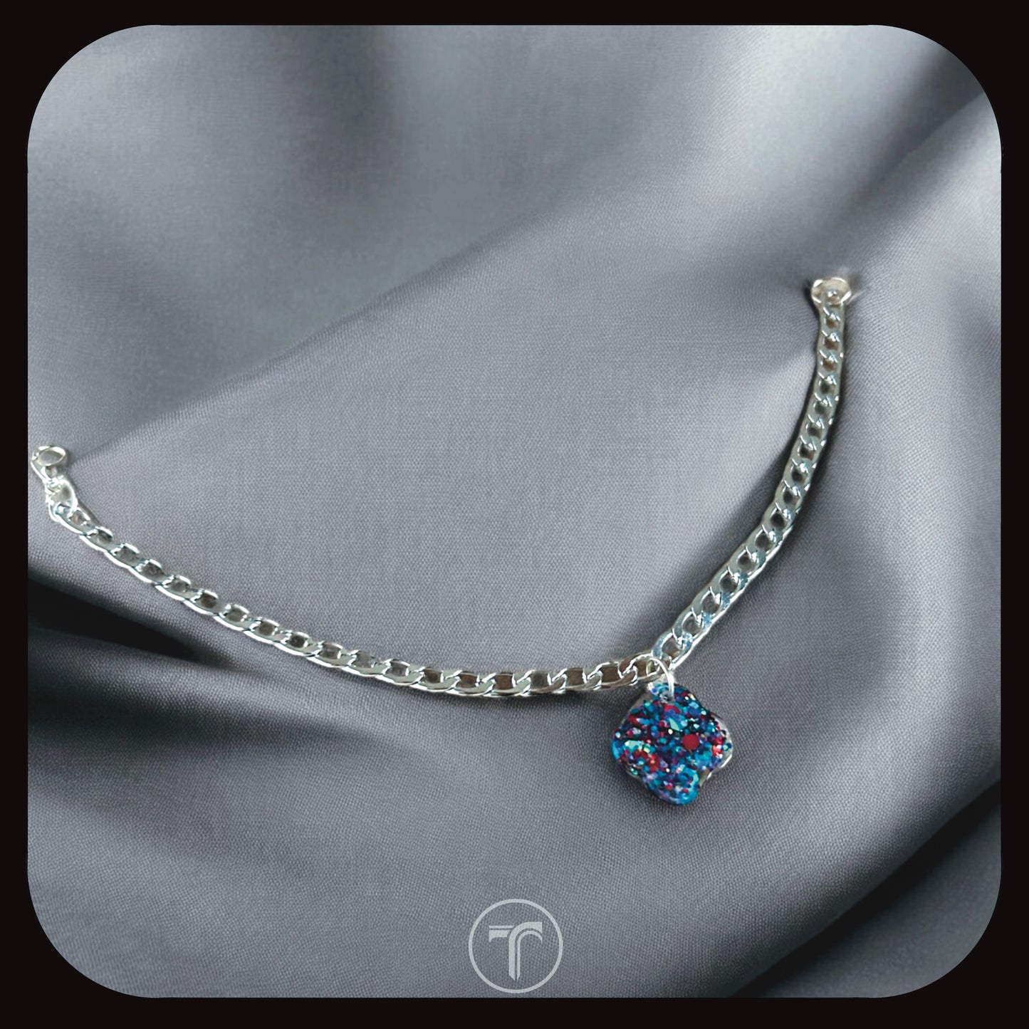 The Midnight Sparkle Charm Bracelet