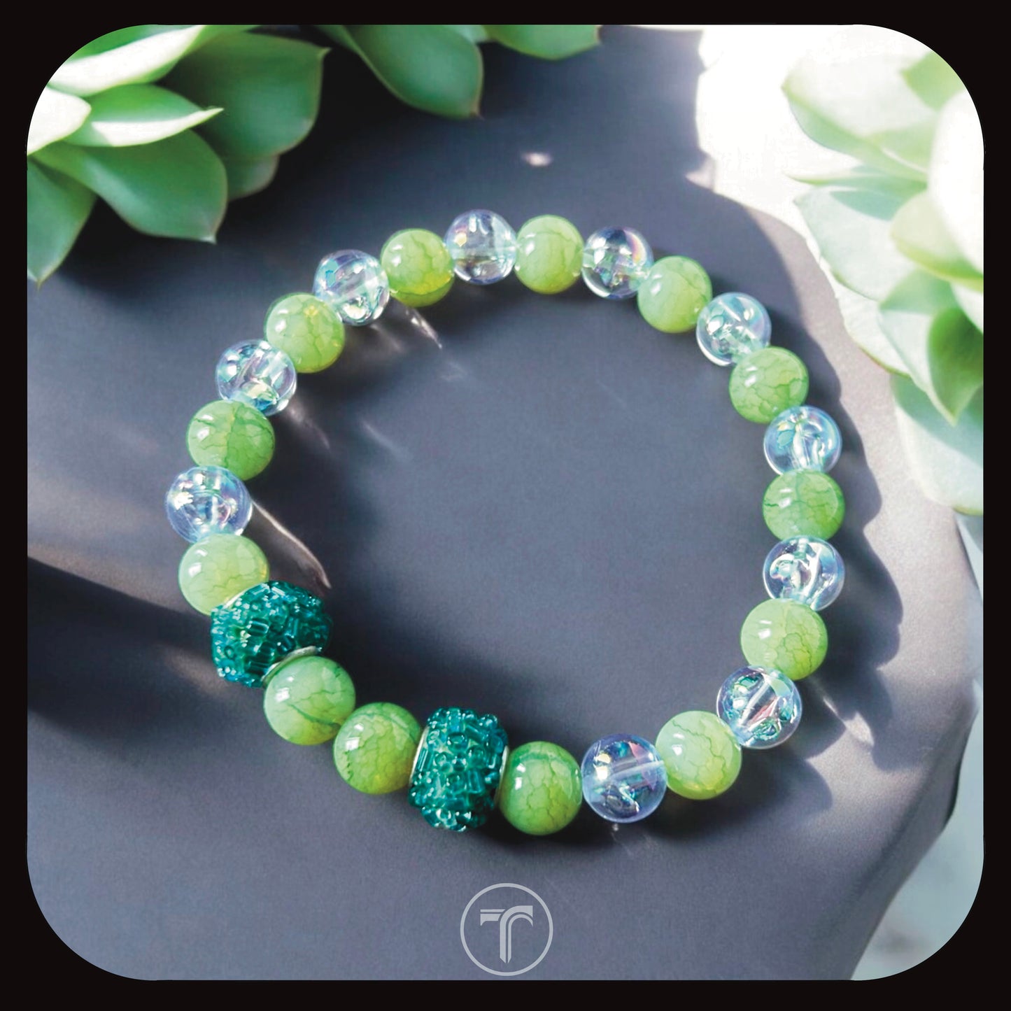 The Mint Green Bracelet- For Him