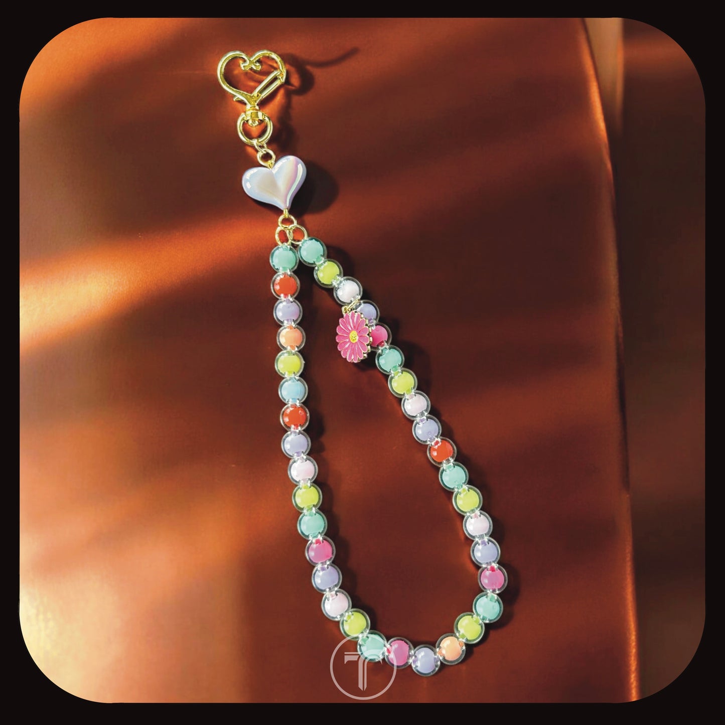 The Love Heart Phone Charm