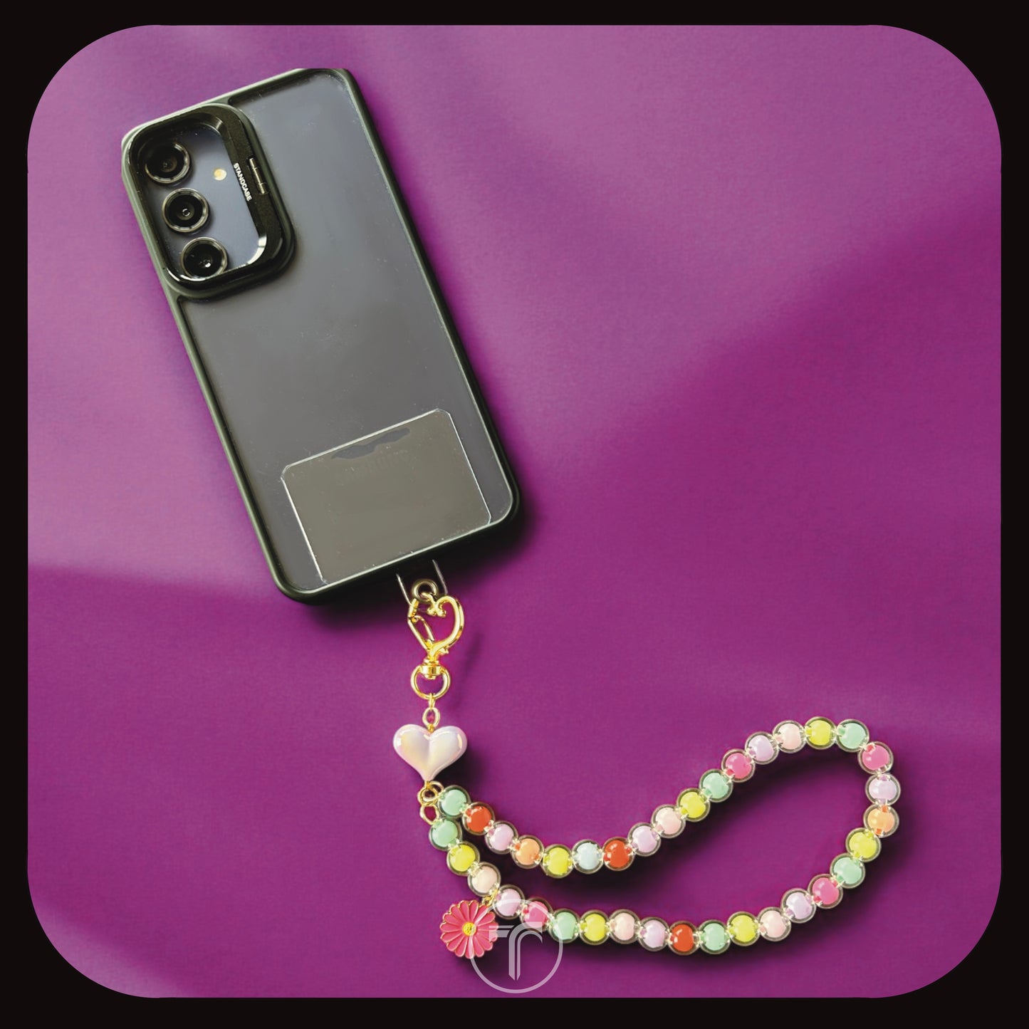 The Love Heart Phone Charm
