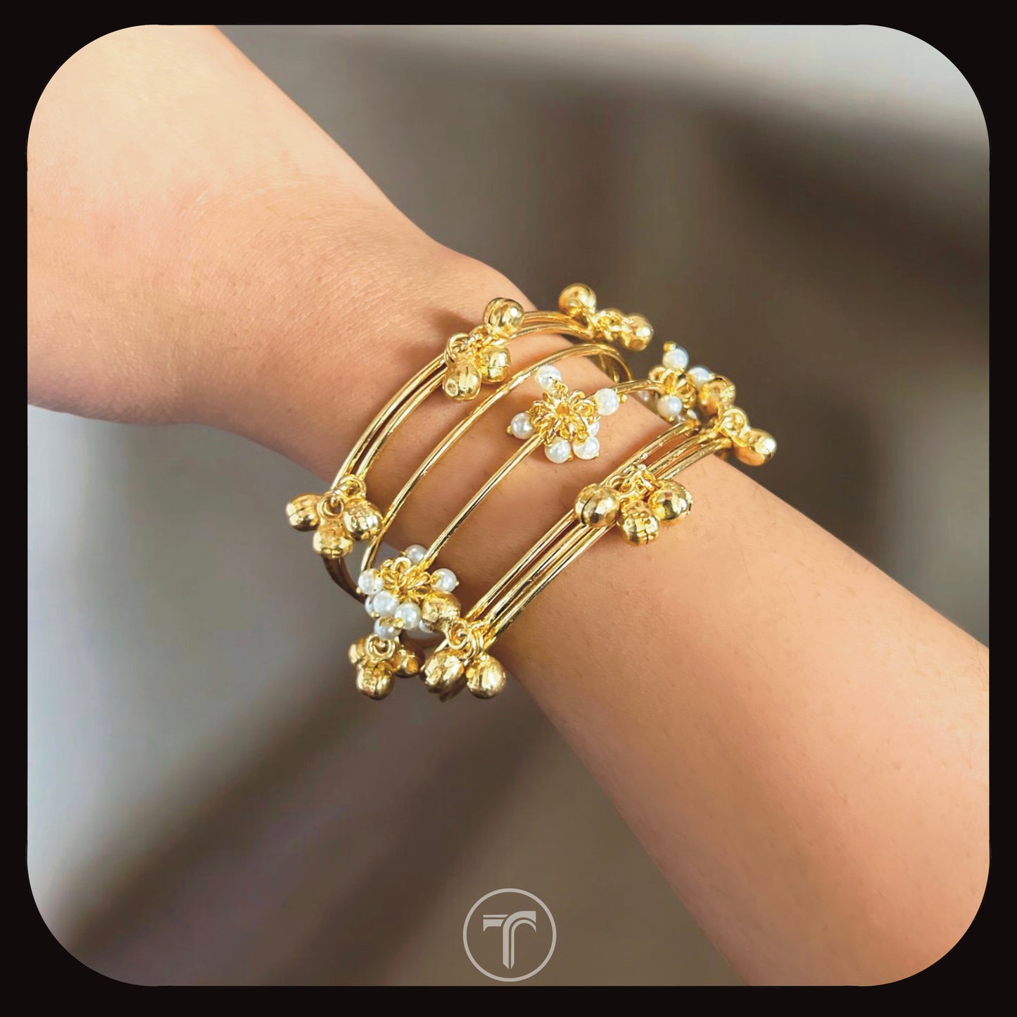 The Twinkle Cuff Bangle