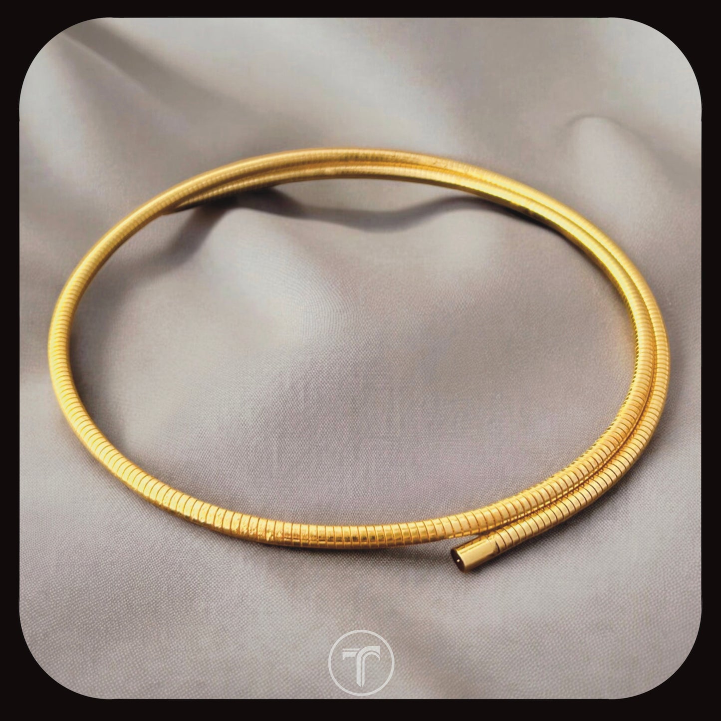 The Coiled Choker Necklace- Small