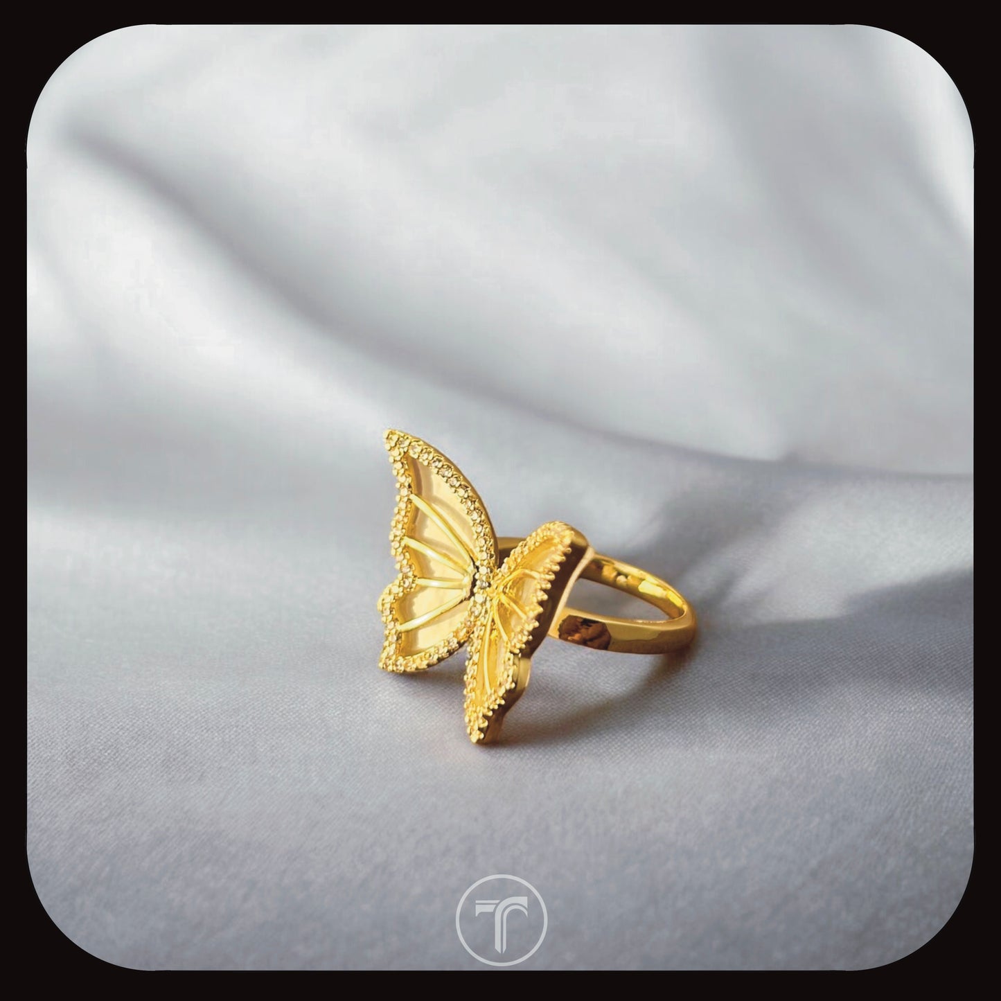 The Lumi Butterfly Ring