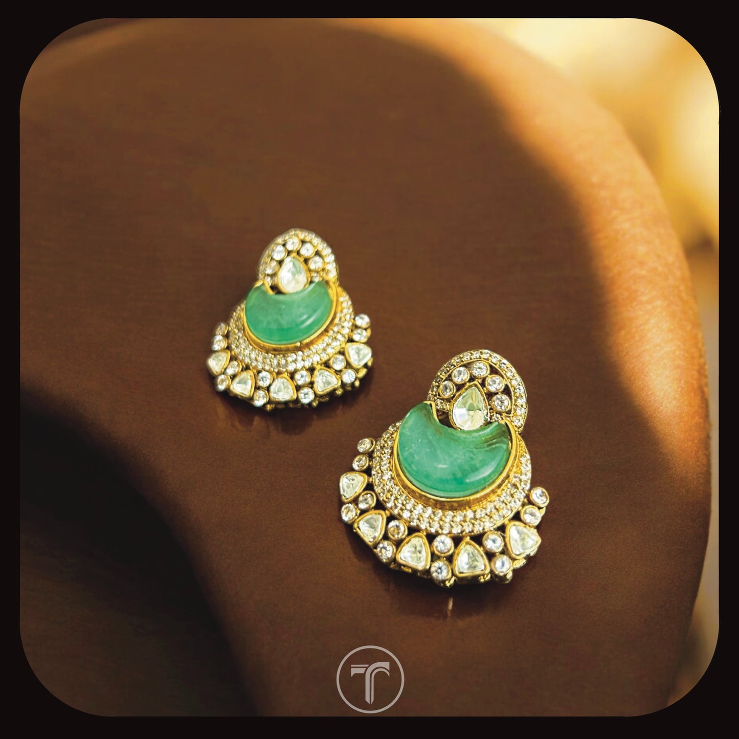 The Hansika Dangler Darrings- Russian Green