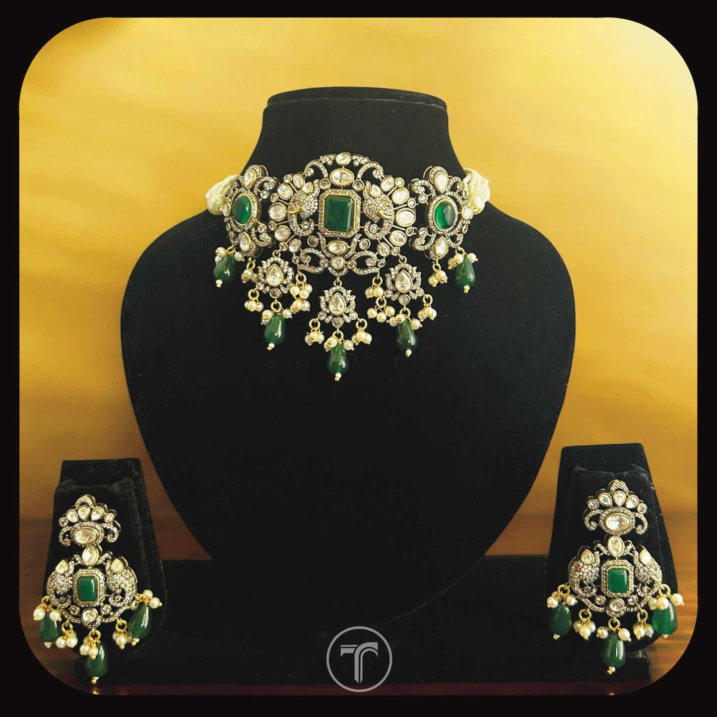 The Carmika Choker Necklace Set