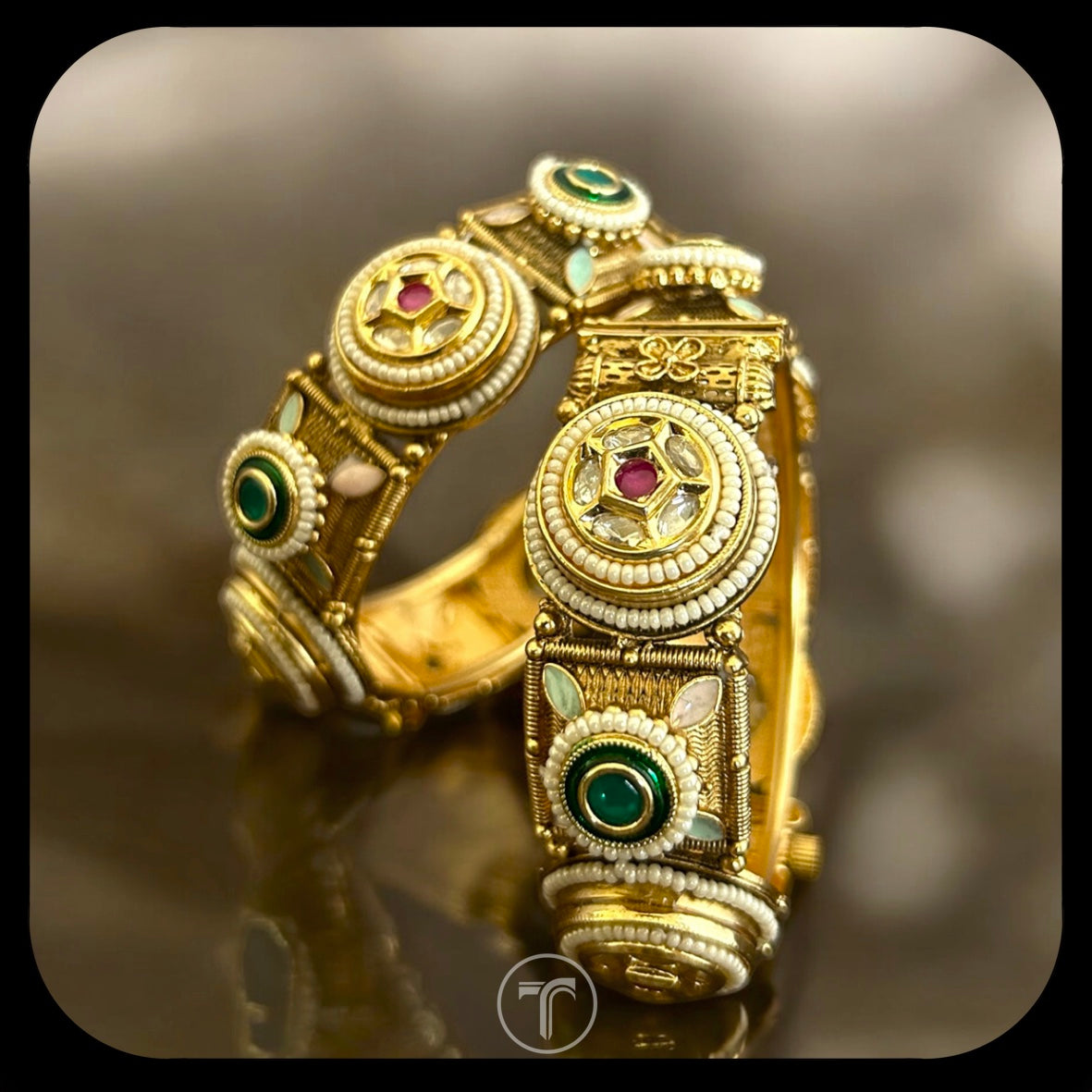 The Dyaani Pacheli Bangle