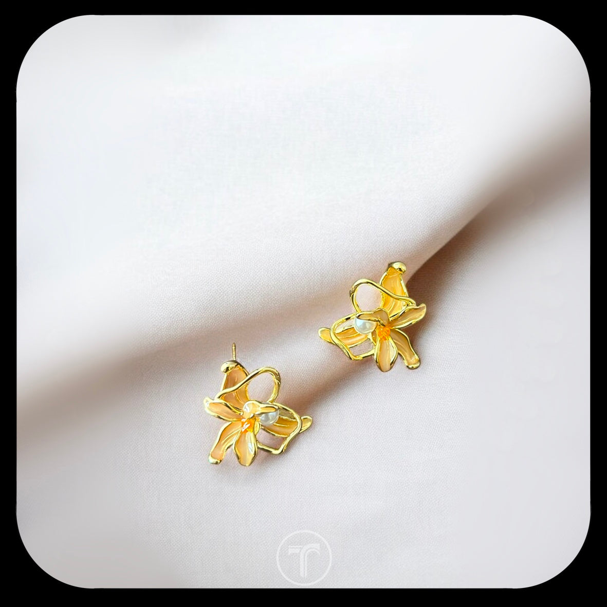 The Orchid Ear Studs