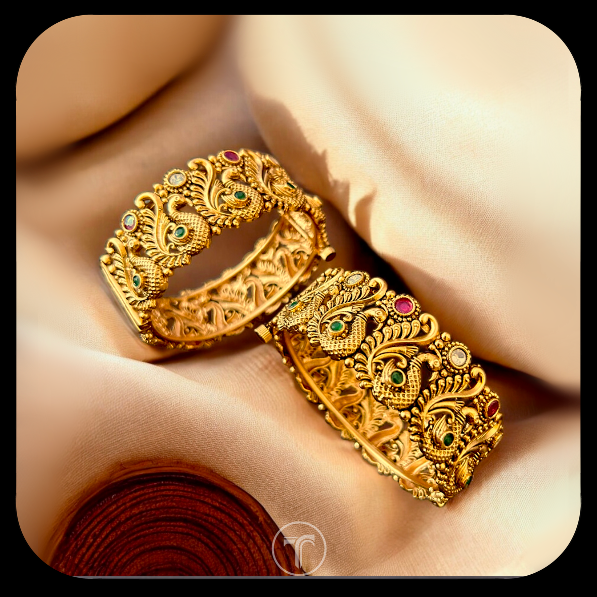 The Golden More Kada Bangle