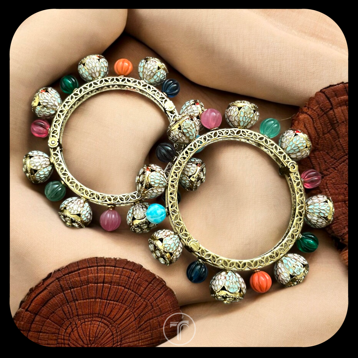 The Navras Pacheli Bangles