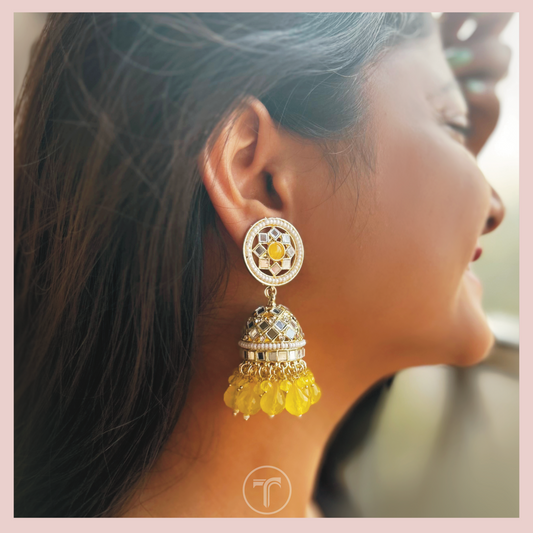 The Tanirika Jhumka Earrings