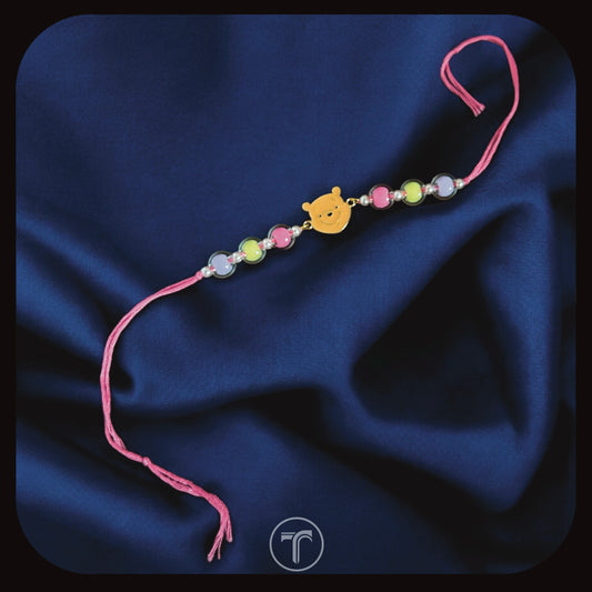 The Pooh Charm Rakhi