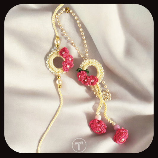 The Aster Couple Rakhi Set