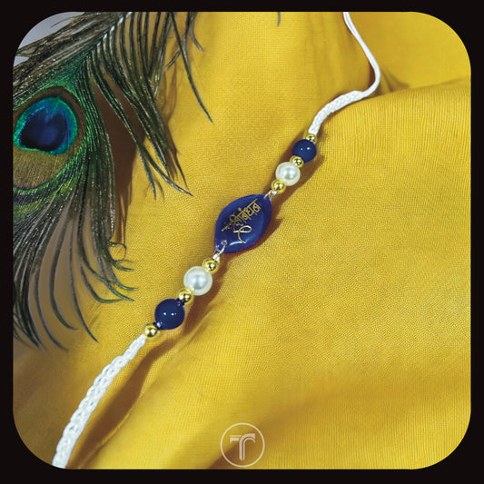 The Classic Blue Rakhi For Him