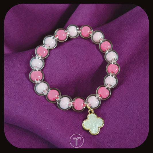 The Davi Clover Charm Bracelet