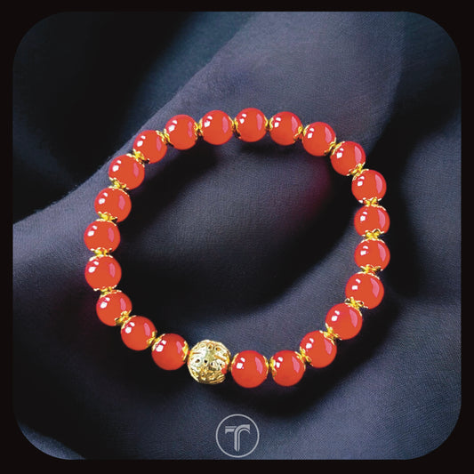 The Red Bead Bracelet