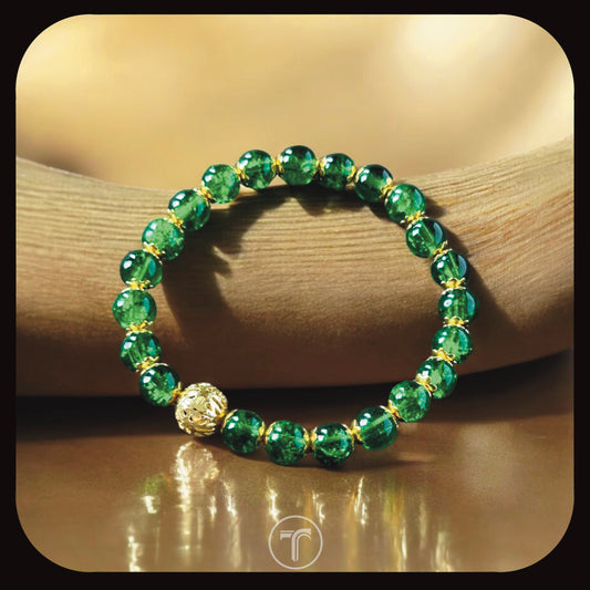 The Green Bead Bracelet