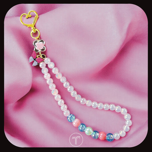 The Enamel Butterfly Phone Charm