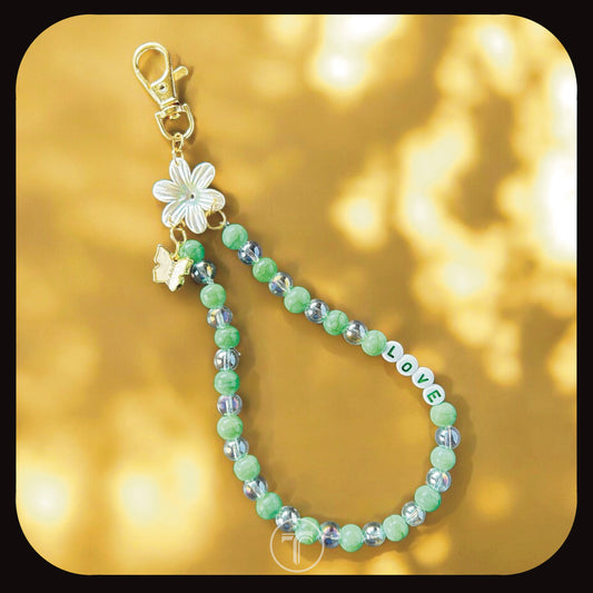 The Love Code Phone Charm