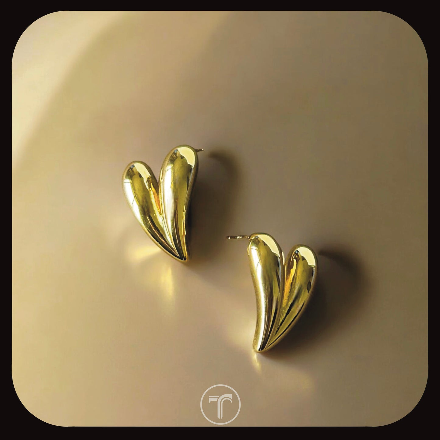 The Melted Heart Earrings