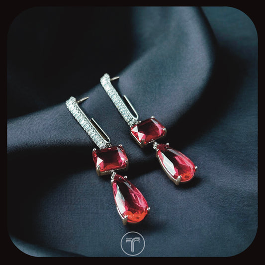 The Scarlet Earrings