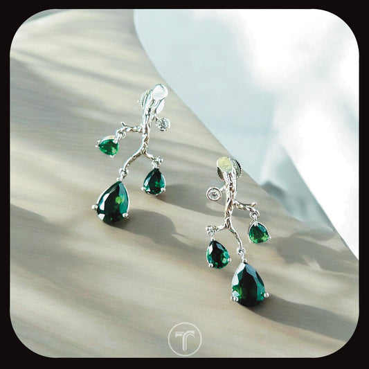 The Leafy Dangler Earrings