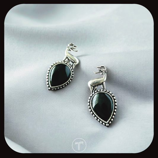 The Stag Ear Studs