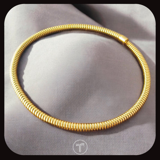 The Coiled Choker Necklace- Big