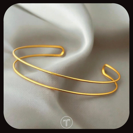 The Two layer Choker Necklace