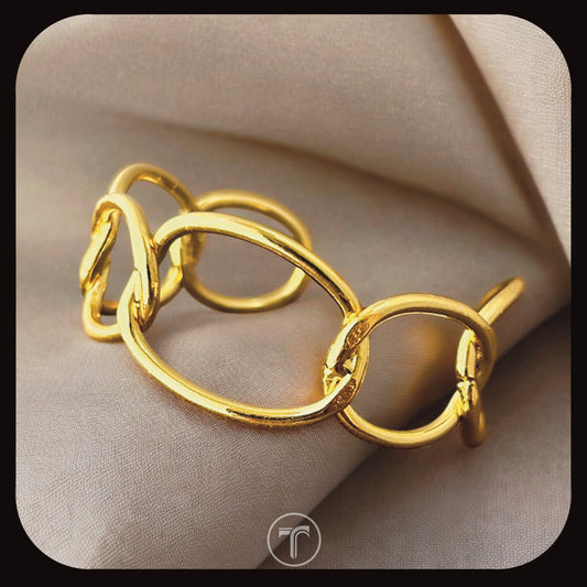 The Love Link Cuff Bangle