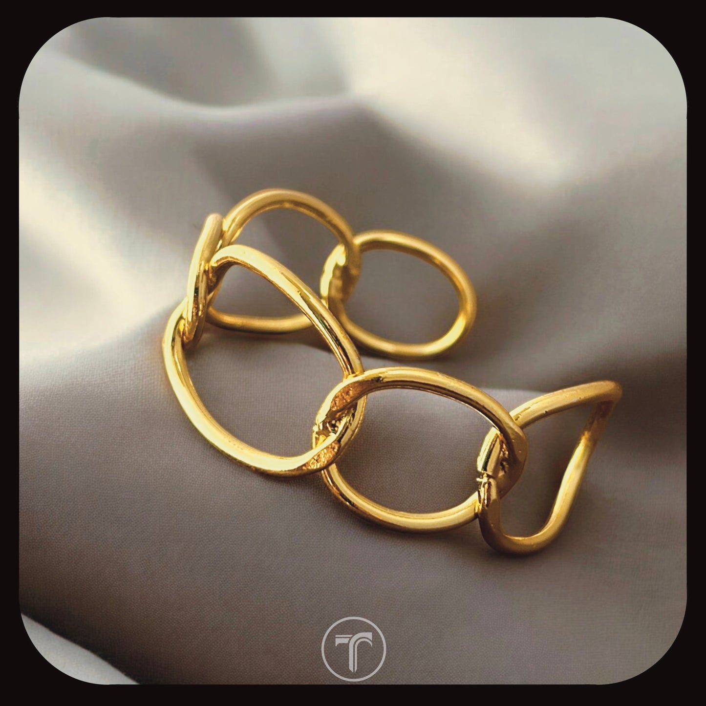 The Love Link Cuff Bangle