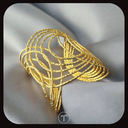 The Ripple Cuff Bangle