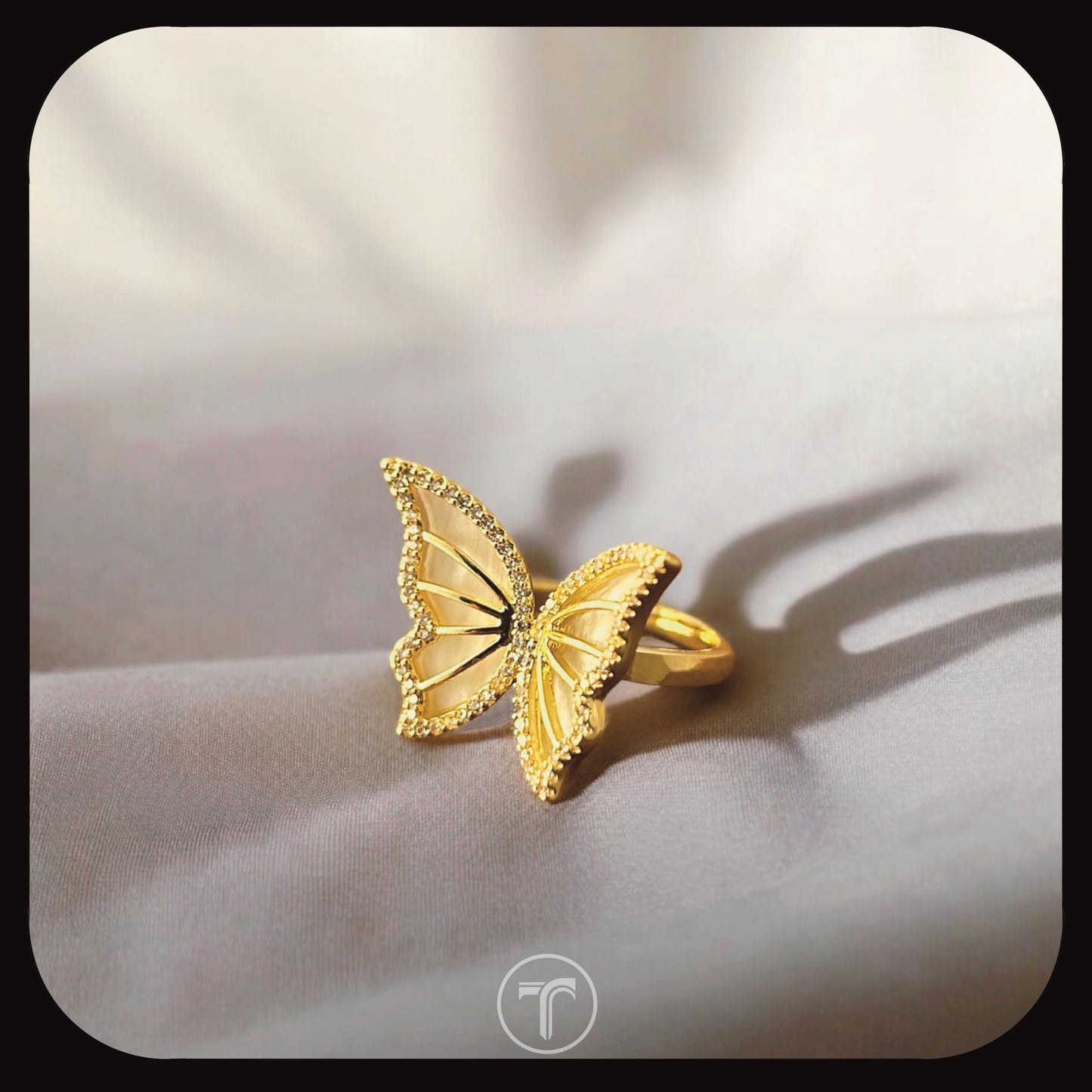 The Lumi Butterfly Ring
