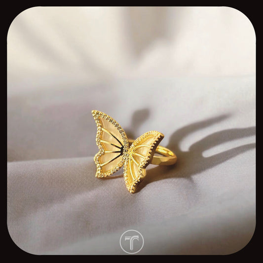 The Lumi Butterfly Ring