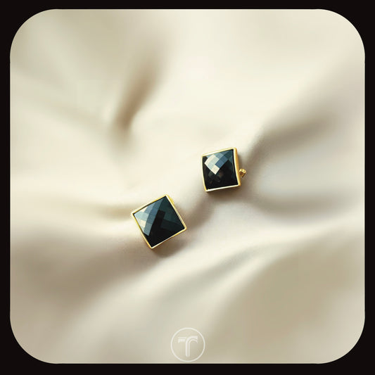 The Obsidian Ear Studs