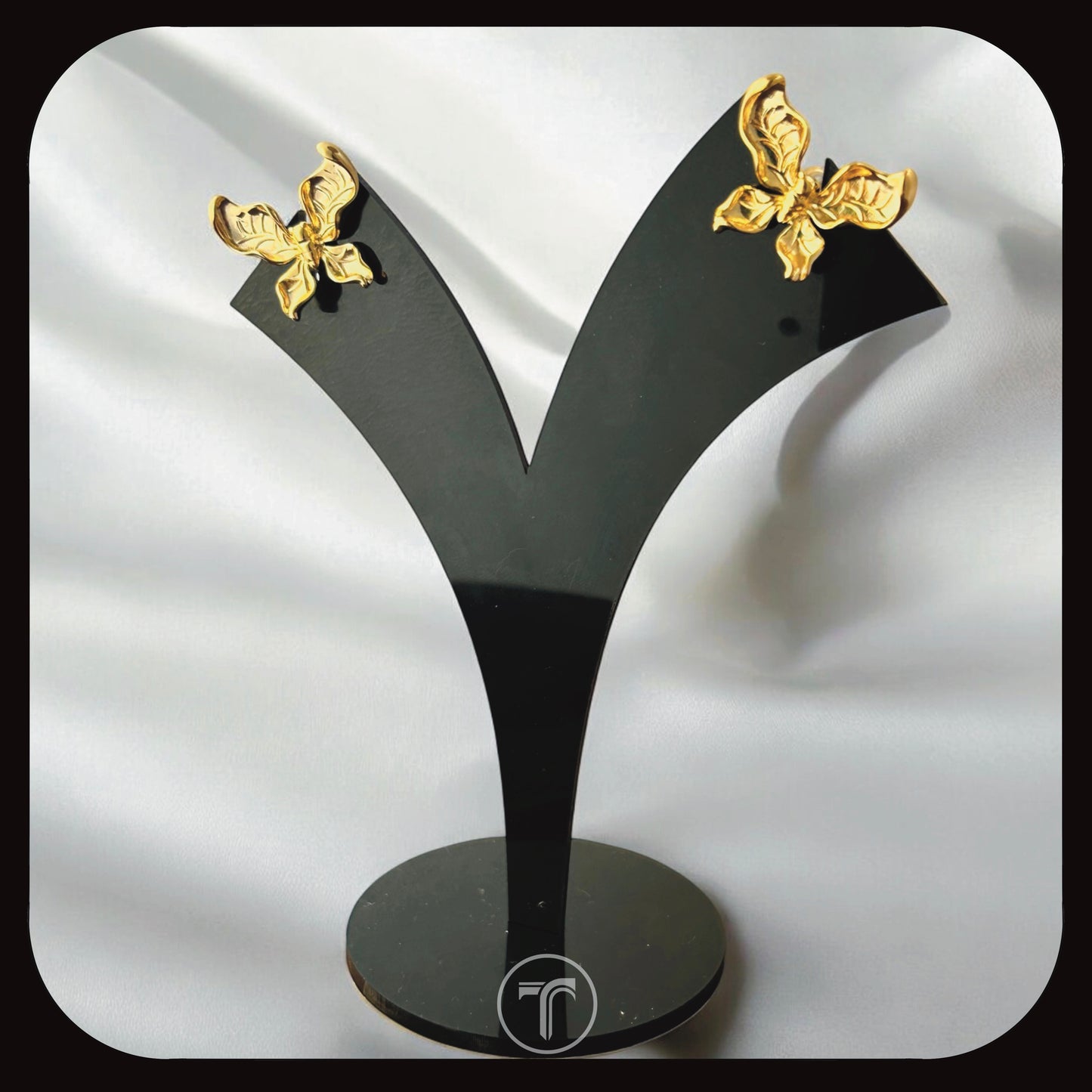 The Ornate Butterfly Ear Studs