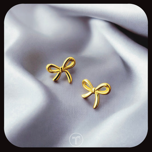 The Quinn Bow Ear Studs
