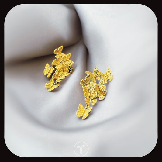 The Butterfly Cluster Dangler Earrings