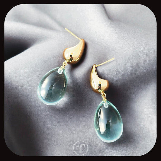 The Dew Drop Dangler Earrings