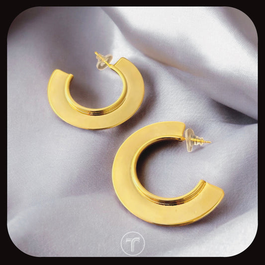 The Luxe Loop Hoop Earrings