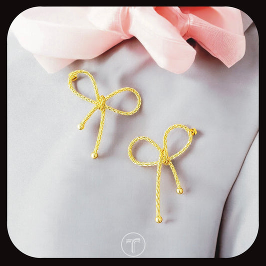 The Kelly Bow Ear Studs