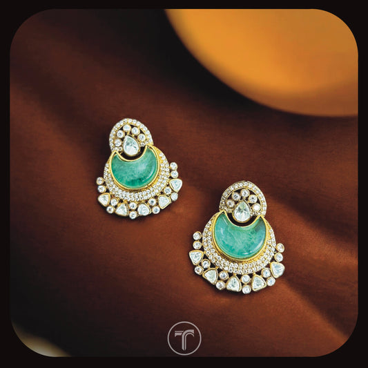 The Hansika Dangler Darrings- Russian Green