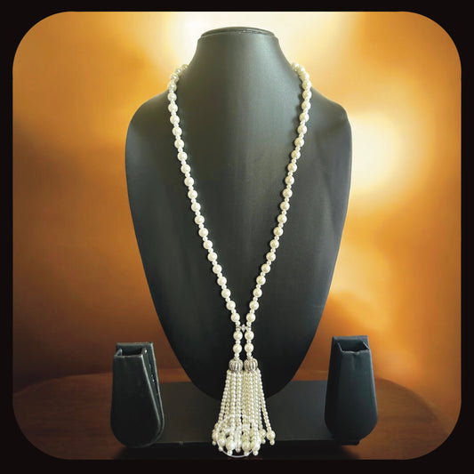 The Pearl Tassle Necklace