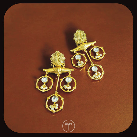 The Trikashi Dangler Earrings