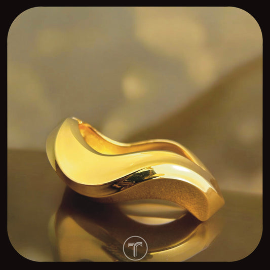 The Crescent Cuff Bangle