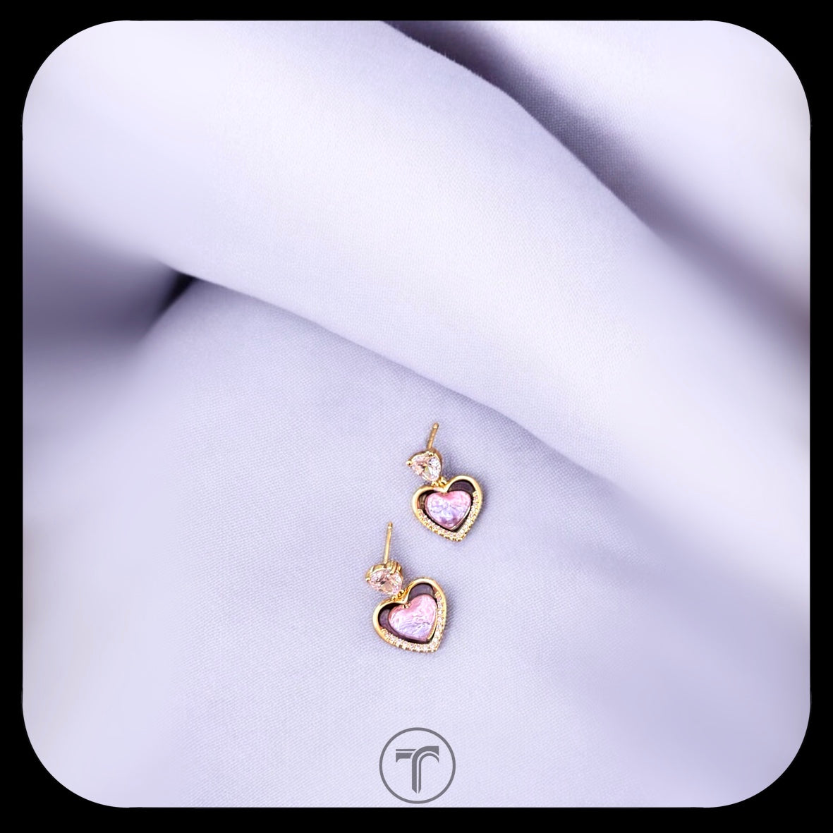 The Plush Heart Earrings