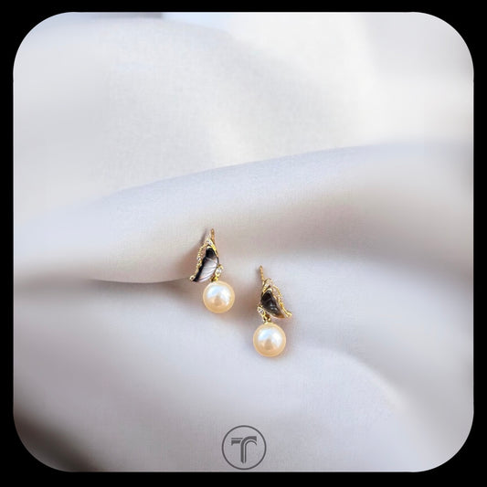 The Opaline Butterfly Earrings